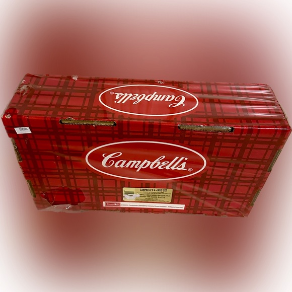 VTG 2005 CAMPBELL’S SOUP MUGS/BOWLS TOMATO VEGETABLE HOUSTON HARVEST 31671 31571 - Picture 3 of 9